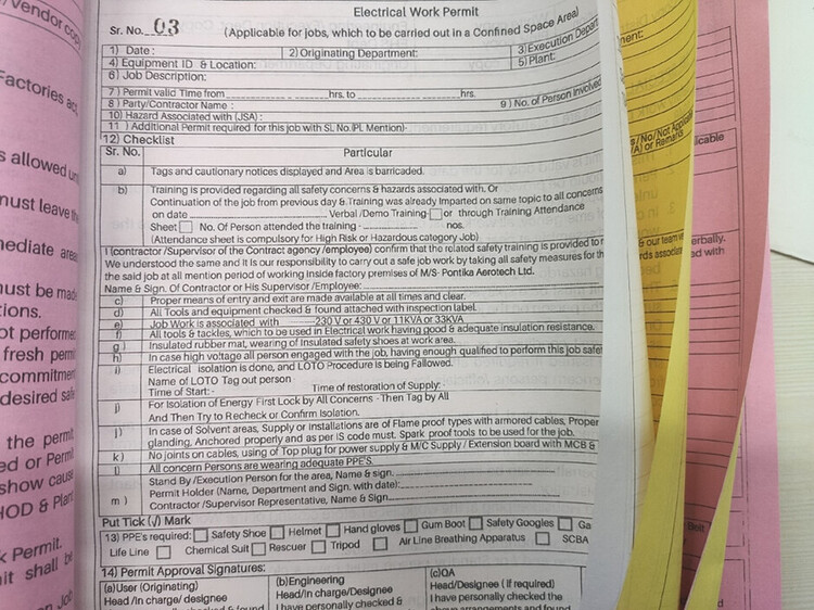 What is work permit& toolbox talk and how it is used in industries