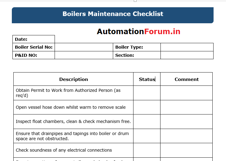 free boiler check