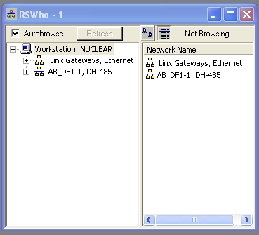 rslinx classic communications server
